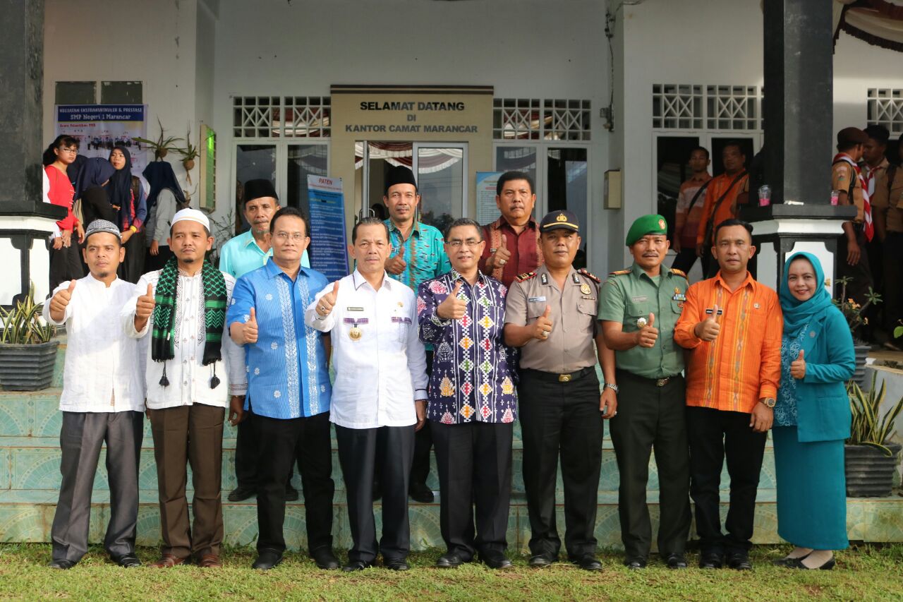 Tim Penilai Kecamatan Terbaik Dari Provinsi Turun Ke Kecamatan Marancar